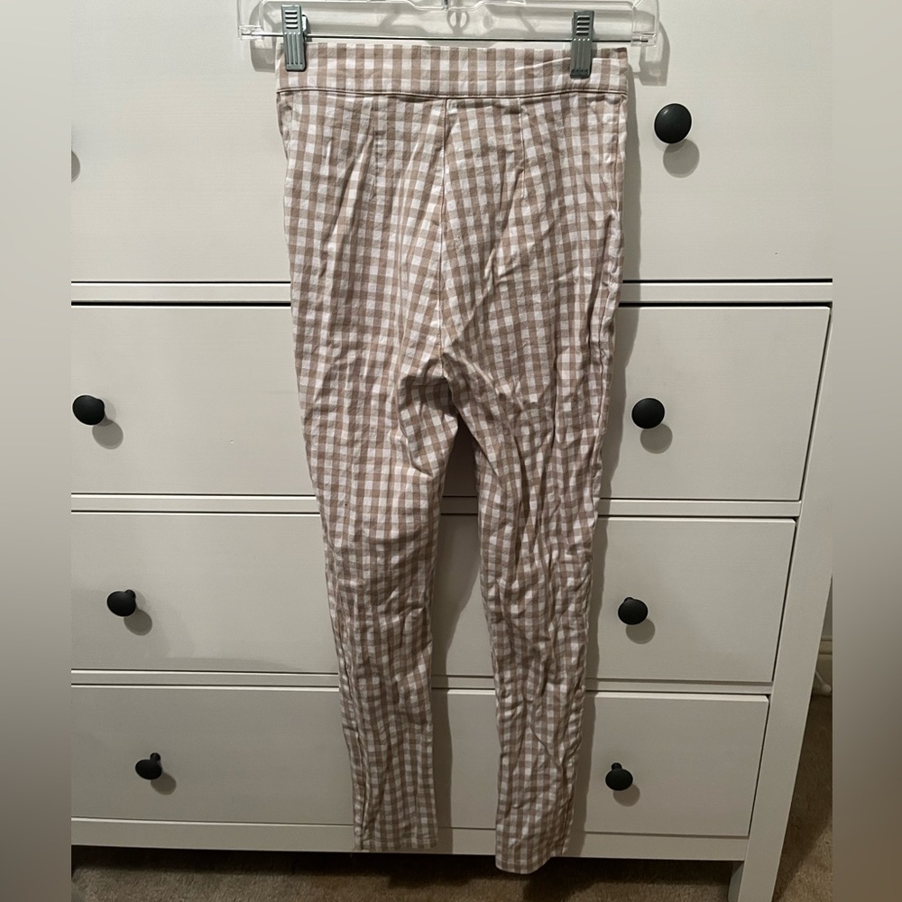 SOLD ON CROSSPOST Urban Outfitters gingham pull on pants - Picture 8 of 9